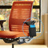 Black Arm Chair Cup Holder, Universal Drinking Can Water Bottle Holder for Gaming & Office Chair Armrest
