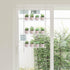 3-Tier Sumerflos Acrylic Window Boxes Plant Shelves for Windows, Acrylic Hanging Window Plant Shelves, Indoor Windows