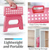 2-Pack) Handy Laundry Folding Lightweight Step Stool - Sturdy Enough to Support Adults and Safe Enough for Kids - Opens