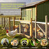 24 Rifny 16.5 Inch 60 1 Inch Chicken Wire Fencing, x Feet Chicken Wire Mesh Roll for Garden Plants, Mesh Hexagonal