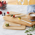 RSVP International Poached Egg Spoon, 4 Piece Set for Jam, Honey or Soft Boiled Eggs, 5.5" Length, White Porcelain