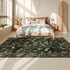 5x7 Rugcomf Living Room Rug Rug Machine Washable Boho Area Rug Non Slip Floral Animal Vintage Low Pile Large Rugs