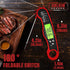 Digital Meat Thermometer, Fast Instant Read Food Thermometer for Cooking, Waterproof with Backlight