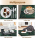Golden Banana Leaf Emerald Green Coffee Mat for Countertop, 2 Pcs Dish Drying Mat for Kitchen Coffee Bar Accessories,