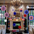 26Pcs 4th Patriotic Decorations of July Decorations LOVE USA Banner Red White Blue Paper Fans Star Streamer Pom Poms