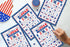 32Players 4th of July Bingo Game - Patriotic Bingo Cards for Kids Adults, Independence Day Party Supplies