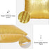 Poise3EHome 12x20inches Sequin Pillow Covers, Satin Decorative Pillow Cases for Throw Pillows, Christmas (Gold, 1PCS)