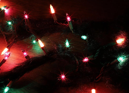 Light,100 Count 19.6ft,Indoor/Outdoor 120V LAMPHOME Halloween String Incandescent Mini String Light in UL Certified