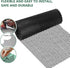 LIAQICHA 15.7 39.3 60 in x FT Black Chicken Wire mesh,Comes with Twist Ties,Plastic Chicken Wire Fencing,Poultry