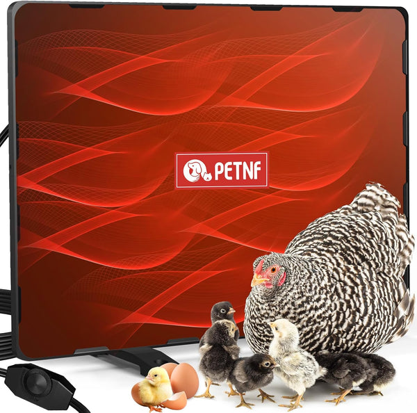 PETNF Chicken Coop Heater 140 Watts Radiant Heat Chicken Heater Energy Efficient