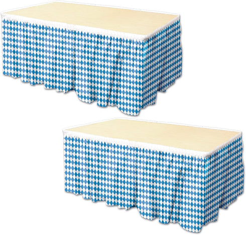 Beistle Oktoberfest Table Skirting, Pack of 2