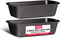 Bakken Swiss Loaf Pan Set, 2-Piece Deluxe Nonstick Carbon Steel Bakeware for Perfect Bread and Cakes