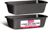Bakken Swiss Loaf Pan Set, 2-Piece Deluxe Nonstick Carbon Steel Bakeware for Perfect Bread and Cakes