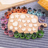 Vegetable Cutters Shapes Set, 20pcs Stainless Steel Mini Cookie Cutters + 20pcs Cute Cartoon Animals Food Picks