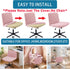 VZLQZJMKY Armless Armless Vanity Chair Cover Criss Cross Chair Cover Waterproof and Elastic Chair Slipcover Chair