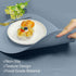 Herda Set of 6 Placemats for Dining Table, Faux Leather Wipeable Washable Mats for Round Kitchen Dining Patio