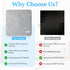 EstyFanZ (1 Gray Faraday Blanket - Piece) EMF Blocker for Home, Comfy Radiation Protection While Using Your Laptop