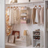 3-Shelf Closet Closet 12 12 32H, StorageWorks Hanging Organizer, Adjustable Hanging Organizers and Storage, W x D x