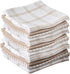 T-Fal Premium Waffle Dish Cloths, Highly Absorbent 100% Cotton, 12"x13" Cleaning Towel, 12-Pack