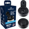 Mason Jar Lids Wide Mouth Plastic 4 Pack - USA Made Flip Cap Screw Top Pour Spout Drink Hole - Black