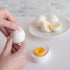 Fox Run Hard Boiled Egg Piercer, White, with Safety Lock Feature