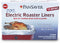PanSaver Cooking Liners - Disposable Electric Roasting Pan Liners for Instant Cleanup, Foil, 2 Count