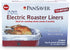 PanSaver Cooking Liners - Disposable Electric Roasting Pan Liners for Instant Cleanup, Foil, 2 Count