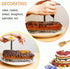 P&P CHEF 10½ Inch Round Cooking Rack, Stainless Steel Rack for Cooking, Cooling, Steaming, Baking (2 Pack)