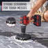 Hoover 6" Hard Bristle Cleaning Brush for Heavy-Duty Whole-Home Cleaning, Compatible with Drill and ONEPWR Cordless