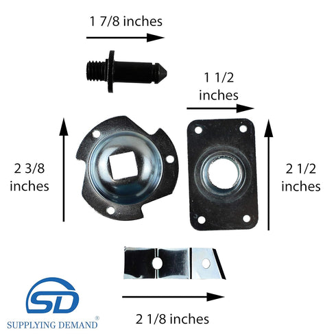 Supplying Demand WE25X205 WE25M40 Clothes Dryer Rear Drum Bearing Replacement Kit