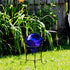 10" 8-10 inch 8" 8" 10" Tall Gazing Ball Stand for Balls, Black Metal Gazing Globe Display Holder Stands for Outdoor