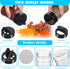 48 Mimorou Pcs Clear Plastic Spice Jars Spice Bottles with Shaker Lids Plastic Seasoning Containers with Chalk Labels