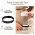 Cozy mL Bread Sourdough Starter Jar Kit - USA Brand - Cups and Measurement Lines - Dishwasher Safe