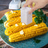 2 Pack Aodaer Butter Spreader Plastic Butter Spreader with Built-in Cover Corn Cob Butter Holder Spreads Butter