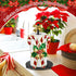 Countertop Shellwei Candy Cane Christmas Paper Towel Holder with Round Base Christmas Bathroom Decor Rustic Candy Cane
