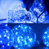 6 Pack 2PCS 6.5ft 20LED Fairy Lights Battery Operated String Lights with Timer Remote Blue Twinkle Light Waterproof