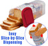 1 Buddeez Bread Buddy Bread Box Keeps Loaves Fresh - Holds Loaf of Sandwich Size Bread