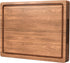 BETOLEAN Acacia Wood Cutting Boards for Kitchen, 17x12 Inch Butcher Block with Deep