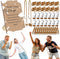Geelin 12 Sets Swing Pacifier Baby Shower Games Funny Gender Reveal Games,