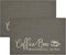 Artoid Mode Coffee Bar Mat Set of 2, Plastic Vinyl Washable Woven