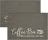 Artoid Mode Coffee Bar Mat Set of 2, Plastic Vinyl Washable Woven