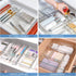 Ravinte 6 Pack Drawer Organizer, 3" X 6" Plastic Storage Bins, Clear Acrylic Organizers for Makeup, Jewelry, Office