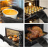 2PCS Silicone Oven Mitts, Black Oven Gloves with Non-Slip Waterproof, Heat Resistant 600 Degree for Cooking Baking
