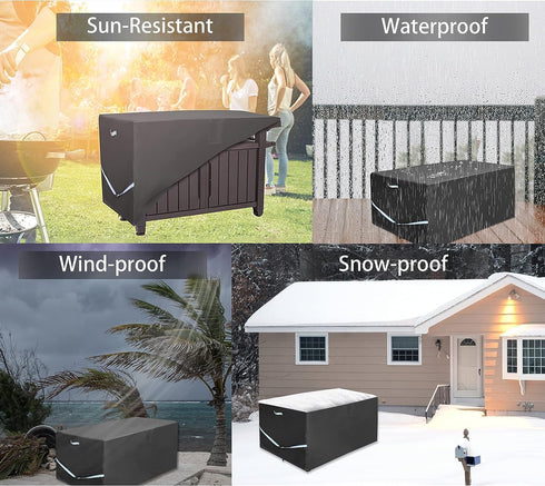Cover-55" 24" 32" Outdoor Prep Table x x Heavy Duty Waterproof Grill Cover Compatible with Keter Unity Portable