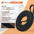 Upgraded Dryer Repair Kit for LG Kenmore Gas Dryer, Includes Drum Roller, Belt, and Idler Pulley by NISHCON