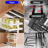 2 Pack 2 Mustorn Pull Out Spice Rack Organizer for Cabinet, Tier Metal Slide Out Seasoning Organizer and Storage Heavy