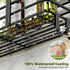 Yougai Shower Caddy, Shower Organizer with Soap Holder and Hooks, Rustproof Shower Shelves, No Drilling Bathroom