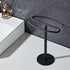 Matte Black Hand Towel Holder Stand, Free-Standing Towel Rack, SUS304 Stainless Steel Towel Bar Rack Stand, Tower Bar for Bathroom Kitchen Vanity Countertop… by BTHRMHW