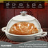 6Qt 482, Cast Iron Bread Oven for Sourdough, Bread Baking Pan with Lid, Enameled Sourdough Dutch Oven for Bread Baking