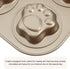 Luxshiny Round Cake Pans Muffin Pan, 9 Cup Cat Paw Shaped Non-stick Cupcake Baking Pan